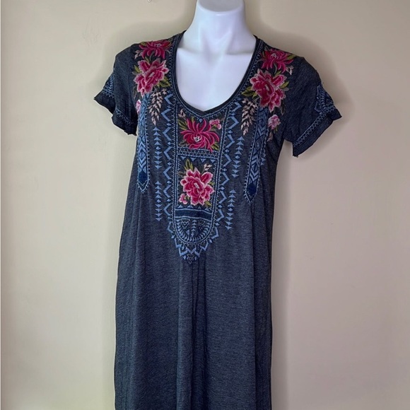 Johnny  Was DAVIS DRAPE TUNIC DRESS - Picture 6 of 6